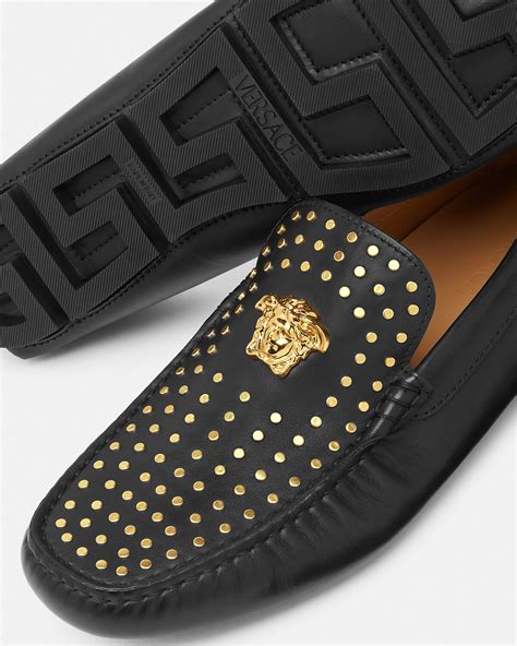 Versace Medusa Driving Shoe (Men) 